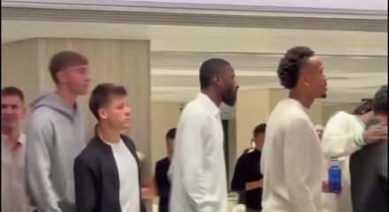 Mbappe'nin ödül törenine Arda Güler ve takım arkadaşları da katıldı