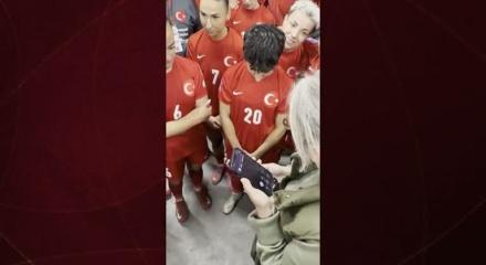 Cumhurbaşkanı Erdoğan, A Milli Kadın Futbol Takımı'nı tebrik etti