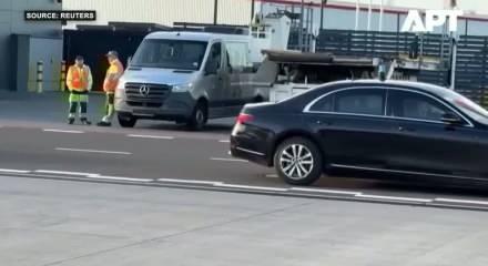 Alman Başbakanın görüntüleri mizansen çıktı!