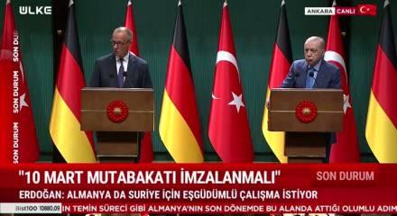 Almanya Başbakanı Merz "Türkiye'yi AB'de görmek istiyoruz" açıklamasında bulundu