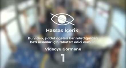 Arnavutköy'de 1 kişinin öldüğü İETT otobüsündeki kavga kamerada