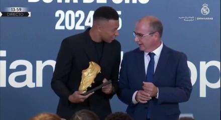 "Avrupa Altın Ayakkabı" ödülünü Kylian Mbappe kazandı