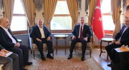 Bakan Fidan, Hamas Siyasi Büro üyeleriyle bir araya geldi