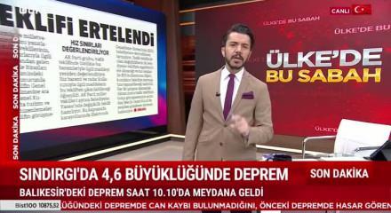 Balıkesir'de bir deprem daha!