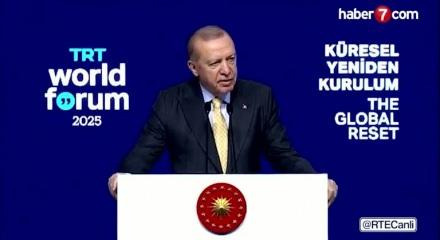 Başkan Erdoğan TRT World Forum'da konuştu