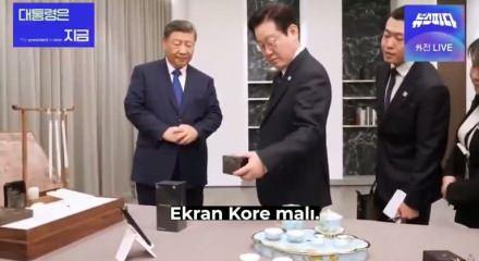 Çin liderinin hediyesi dünyada gündem oldu