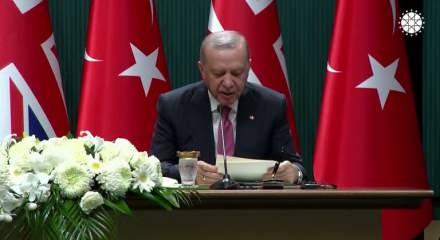 Cumhurbaşkanı Erdoğan: Ticaret hacmimizi ilk etapta 30, ardından 40 milyar dolara çıkarma kararlılığındayız