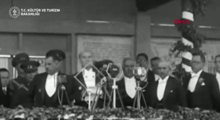 Cumhuriyetin 10. yıl kutlamaları ilk kez paylaşıldıl