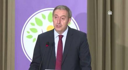 DEM Parti'li Bakırhan ve Hatimoğulları basın toplantısı düzenledi