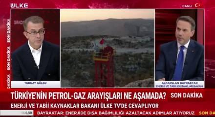 Enerji ve Tabii Kaynaklar Bakanı Bayraktar'dan canlı yayında keşif müjdesi!