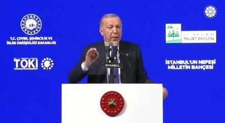 Erdoğan: "Bu aziz şehrin bir Fetret Devri daha yaşamasına gönlümüz asla razı değil."