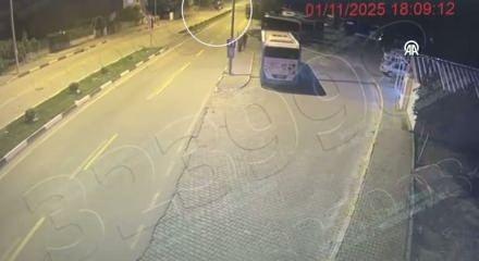 Freni patlayan kamyon az kalsın faciaya neden oluyordu