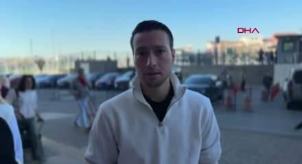 Hakem Zorbay Küçük suç duyurusunda bulunmak için adliyeye geldi