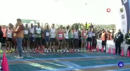 İstanbul Maratonu’nda erkeklerde zafer Rhonzas Lokitam Kilimo’nun