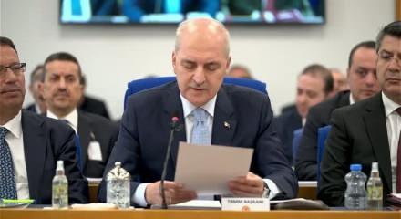 Meclis Başkanı Numan Kurtulmuş ile İYİ Partili ismin komisyonda tartıştı!