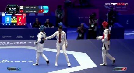 Milli sporcumuz Emine Göğebakan Dünya şampiyonu oldu