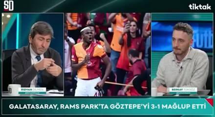 Rıdvan Dilmen'den lider Galatasaray'ın dünkü maçını değerlendirdi
