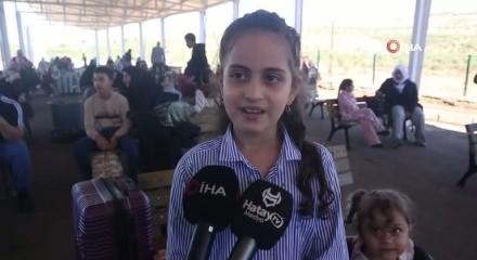 Suriye'ye dönen küçük Meryem: "Türkiye benim ikinci vatanım"