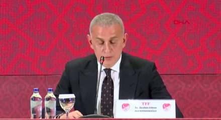 TFF Başkanı Hacıosmanoğlu bahis oynayan hakemlerle ilgili olarak açıklamalarda bulundu