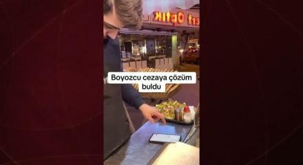 Boyozcunun borcu kapatmak için bulduğu yöntem şaşkına çevirdi