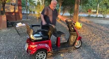  500 kilometre uzaktan şarjlı motoruna gelen cezalarla şaşkına döndü