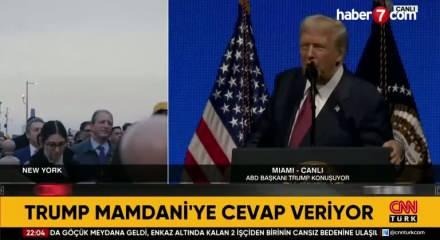 Trump: “Amerika komünizme teslim olmayacak"