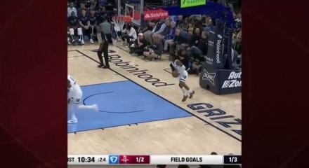 Alperen Şengün'den Grizzlies karşısında double-double performans