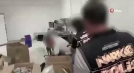 Antalya’da milyonlarca sentetik hap ele geçirildi: 3 tutuklama