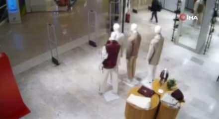 AVM’lerde kıyafet deneme bahanesiyle 1 milyon liralık vurgun: Nefes kesen operasyon kamerada