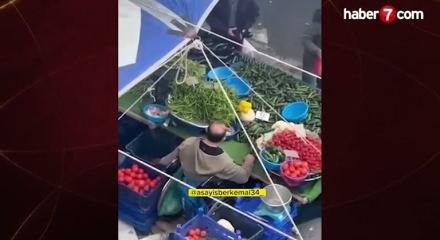 Bahçelievler’de el çabukluğuyla ürünleri değiştiren pazarcıya bir kötü haber daha