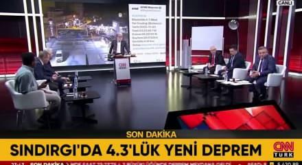 Balıkesir'de 4,3 büyüklüğünde deprem