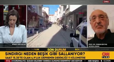 Prof. Dr. Bektaş'tan Sındırgı için kritik uyarı: Bugünkü artçılar yarının öncüsü olabilir