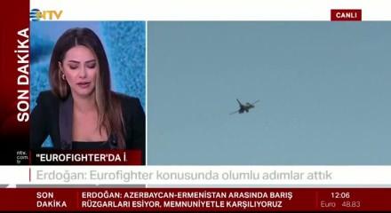Başkan Erdoğan'dan Eurofighter açıklaması