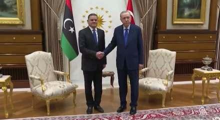 Başkan Erdoğan'dan önemli görüşme! Libya ile kritik temas