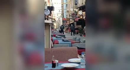 Beyoğlu’nda gürültü kavgası silahlı çatışmaya dönüştü