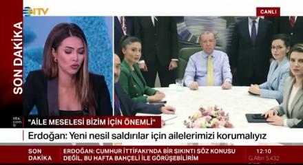 Cumhurbaşkanı Erdoğan aile kurumunun önemine değindi "Bu bir intihardır" dedi...