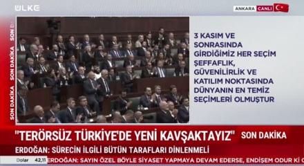 Cumhurbaşkanı Erdoğan "AK Parti'nin tek başına iktidara gelmesi bir halk devrimidir" dedi
