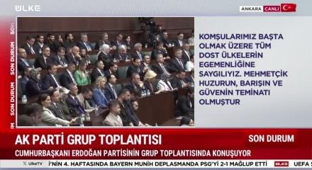 Cumhurbaşkanı Erdoğan CHP'nin tezkereye 'Hayır'demesine tepki gösterdi