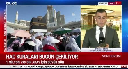 Diyanet İşleri Başkanlığınca 2026 hac kurası bugün çekilecek