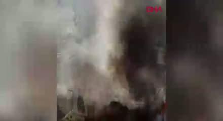 Evi ateşe verip, 2 jandarmayı bıçakla yaralayan şüpheli vurularak etkisiz hale getirildi