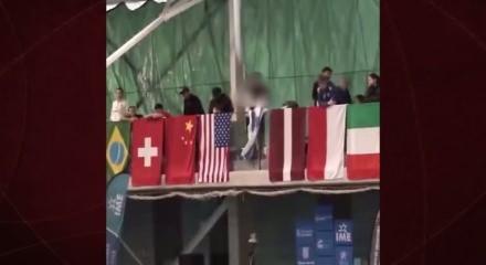 İspanya’da düzenlenen turnuvada İsrail bayrağı kaldırıldı