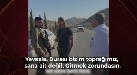 Cesur Filistinliden işgalci İsrail güçlerine: Bu toprak Arapça konuşur, hepimiz ölsek bile bir karışını alamayacaksınız