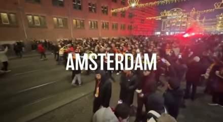 Galatasaray-Ajax maçı öncesi Amsterdam'da olağanüstü hal