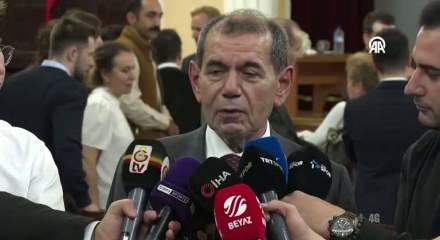 Galatasaray Başkanı Dursun Özbek'ten Ajax maçı açıklaması