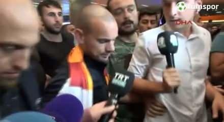 Galatasaray'ın efsanelerinden Wesley Sneijder Ajax'a uyarılarda bulundu
