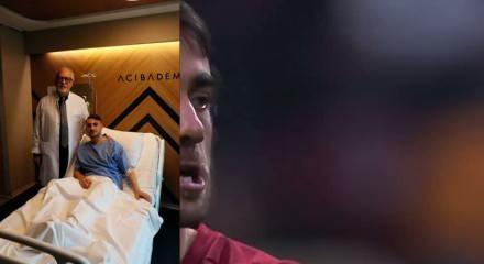 Galatasaraylı Yunus Akgün fıtık ameliyatı oldu, ilk devreyi kapattı