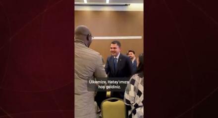 Kurum, Hatay'da uluslararası basına deprem sonrası çalışmalarını anlattı