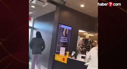 ABD'de para iadesi kavgası: Müşteri, şube müdürünün üzerine kaynar kahve fırlattı