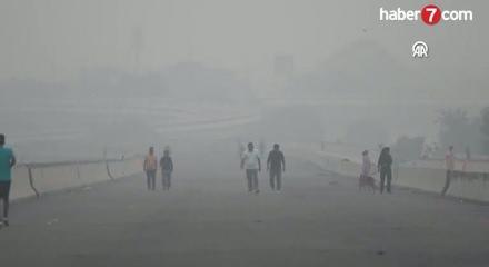 Pakistan'da hava kirliliği  "Tehlikeli" boyuta çıktı!