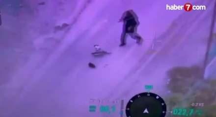 Pokrovsk'ta bir sivil, kamikaze dronu havada yakalayıp yere çarptı